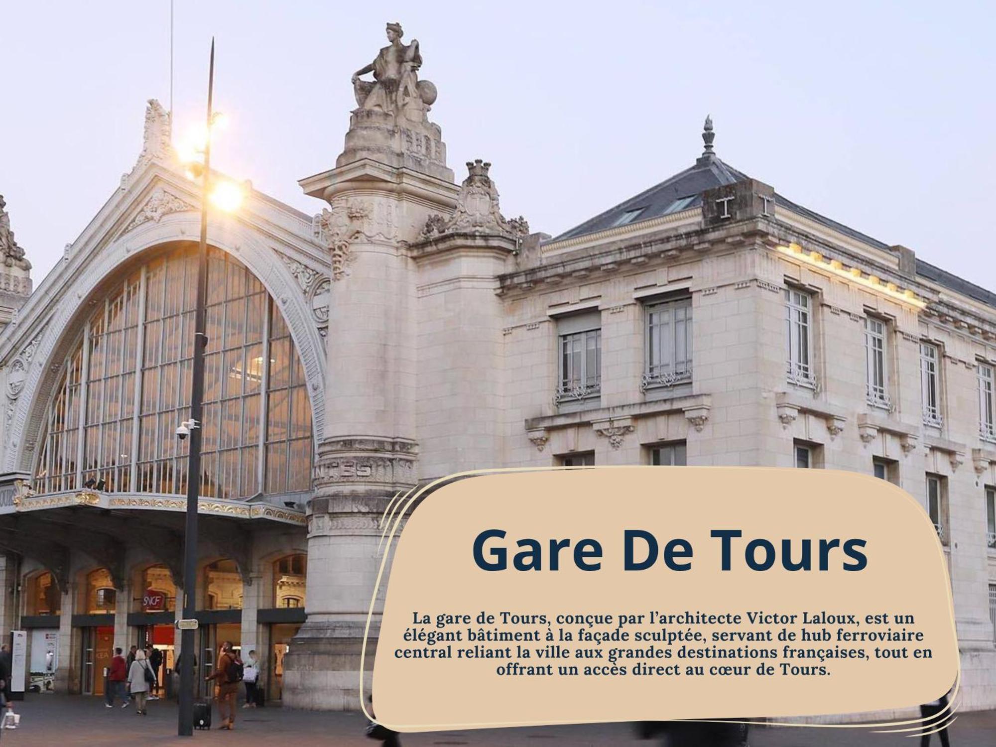 La Traversiere 7 / Proche Gare Tours Zewnętrze zdjęcie